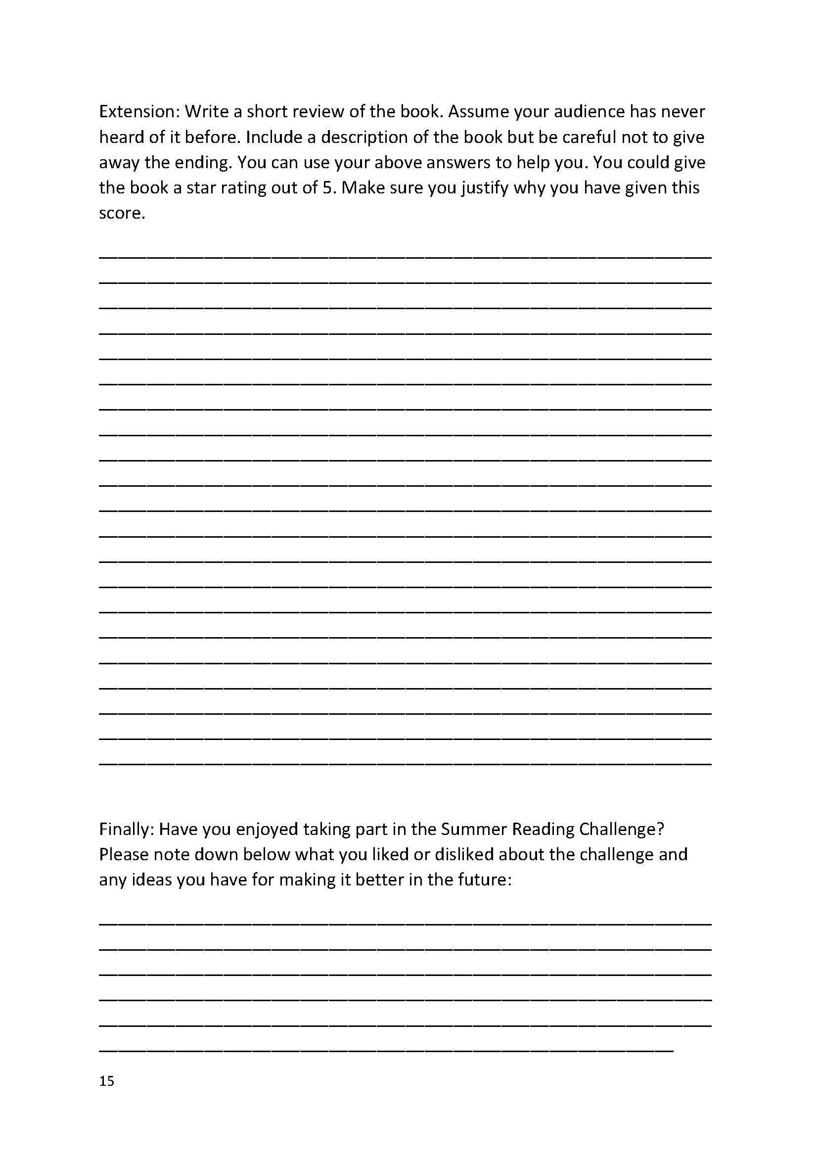 Ks3 comprehension worksheets pdf image